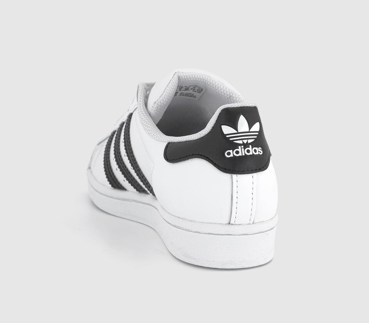 adidasSuperstar TrainersWhite Core Black White