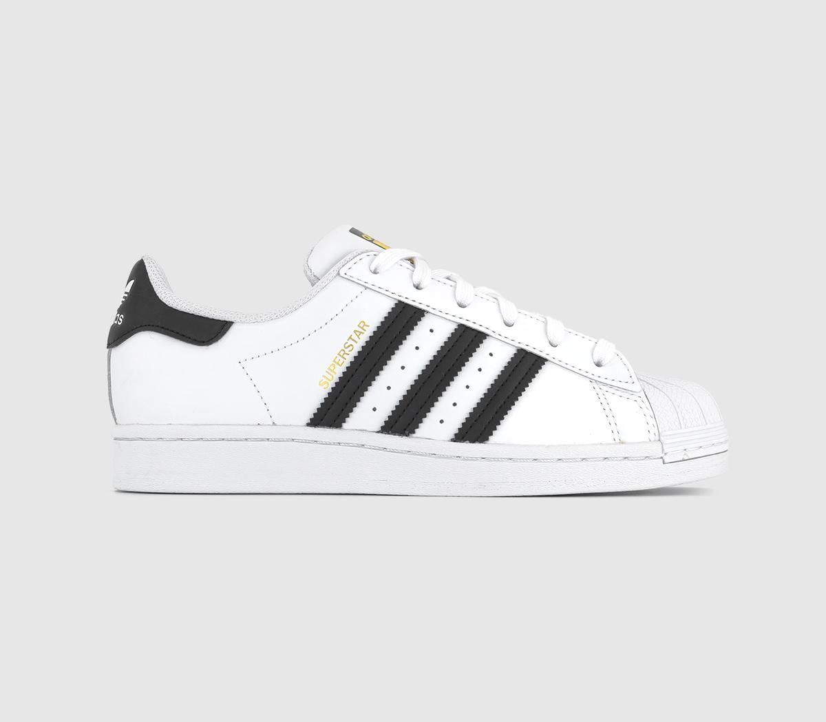 adidas Superstar Trainers White Core Black White Unisex Sports