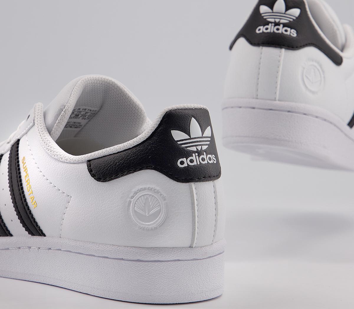 adidas Superstar Trainers White Black Vegan Women's Trainers
