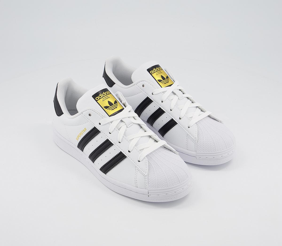 Adidas Superstar Trainers White Black Vegan - Unisex Sports