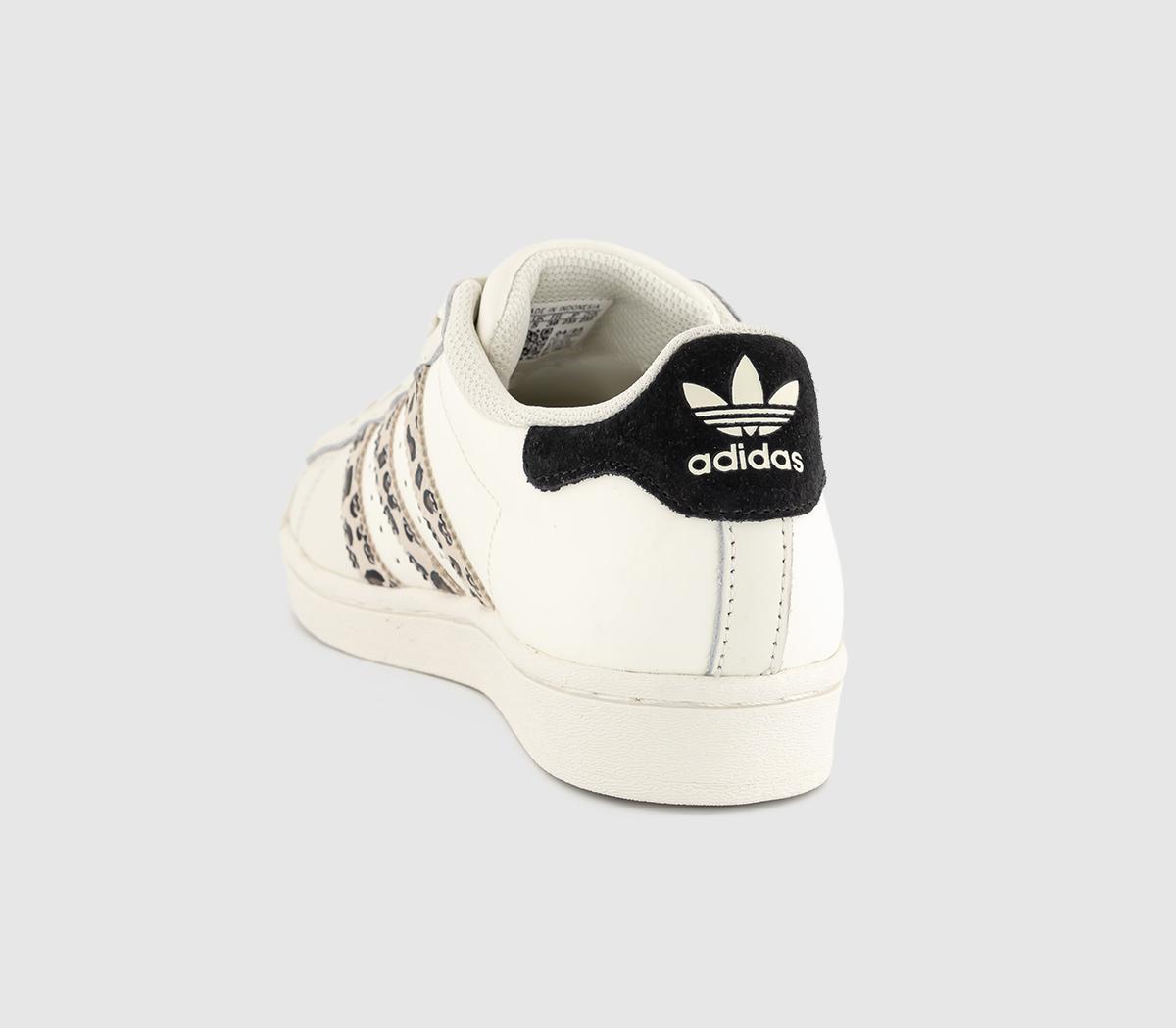 adidasSuperstar TrainersSilver Black Off White