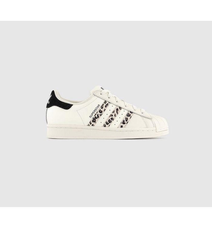 Adidas Superstar Trainers Offwhite Black Offwhite