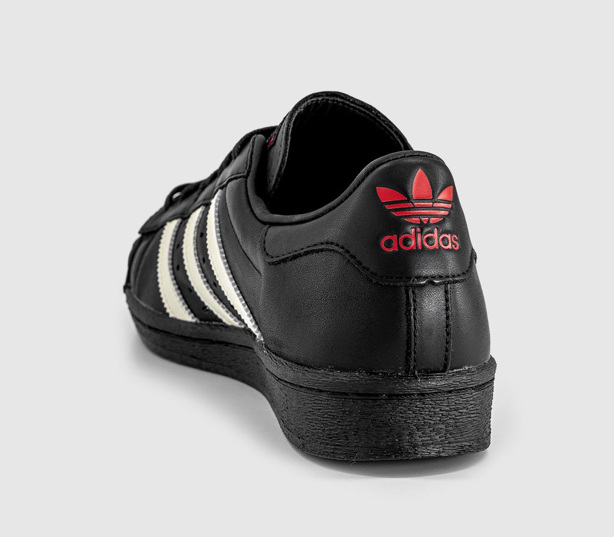 adidasAdidas x Willy Chavarria Superstar TrainersChavarria  Core Black Off White Red