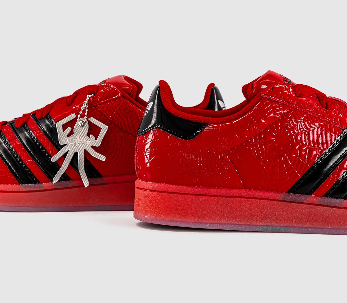 adidassp5der Superstar Sp5der Red Core Black Silver Metallic