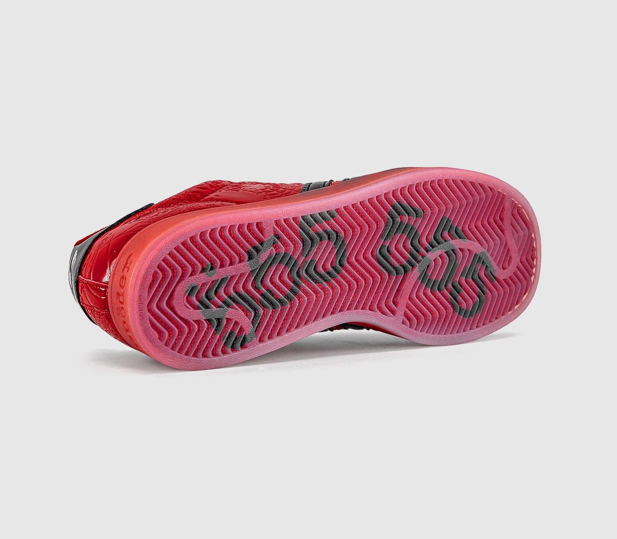 adidassp5der Superstar Sp5der Red Core Black Silver Metallic