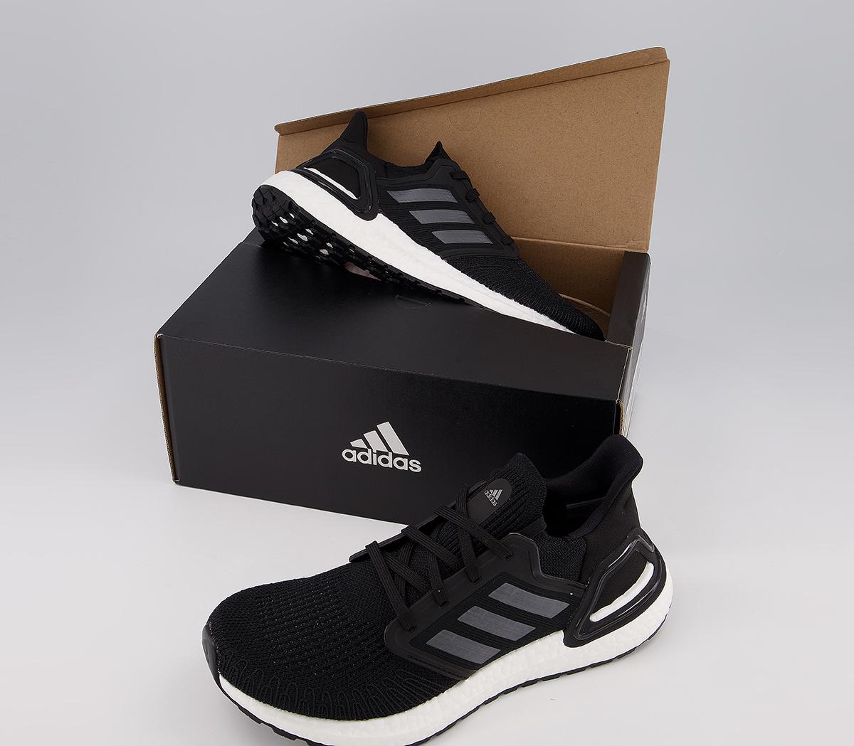 adidas Ultraboost Ultra Boost 20 Trainers adidas Ultraboost Ultra Boost 20 Trainers Core Black White