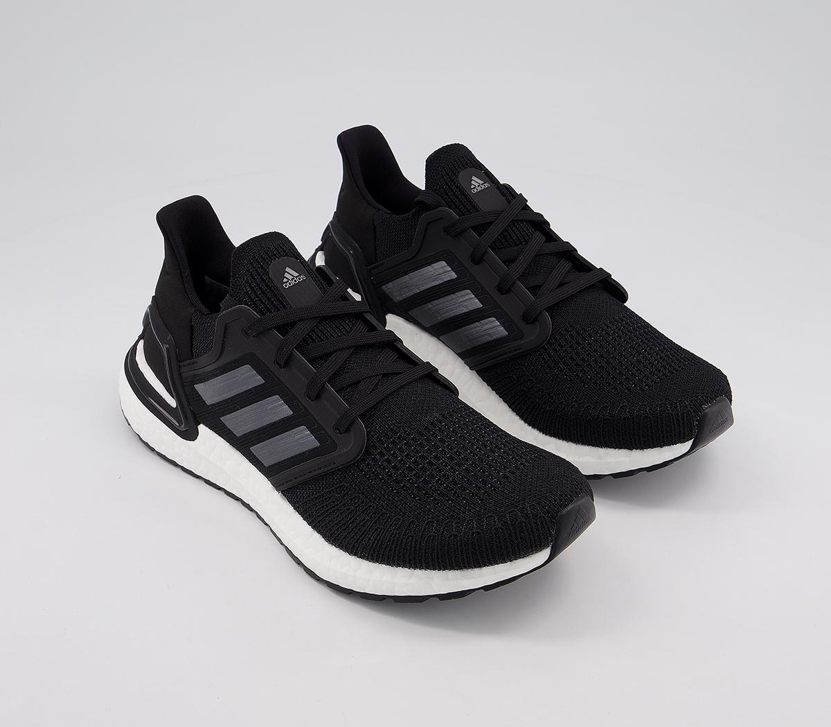 adidas Ultraboost Ultra Boost 20 Trainers adidas Ultraboost Ultra Boost 20 Trainers Core Black White