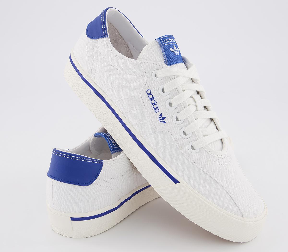 adidas Love Set Super Trainers adidas Love Set Super Trainers White Royal Blue