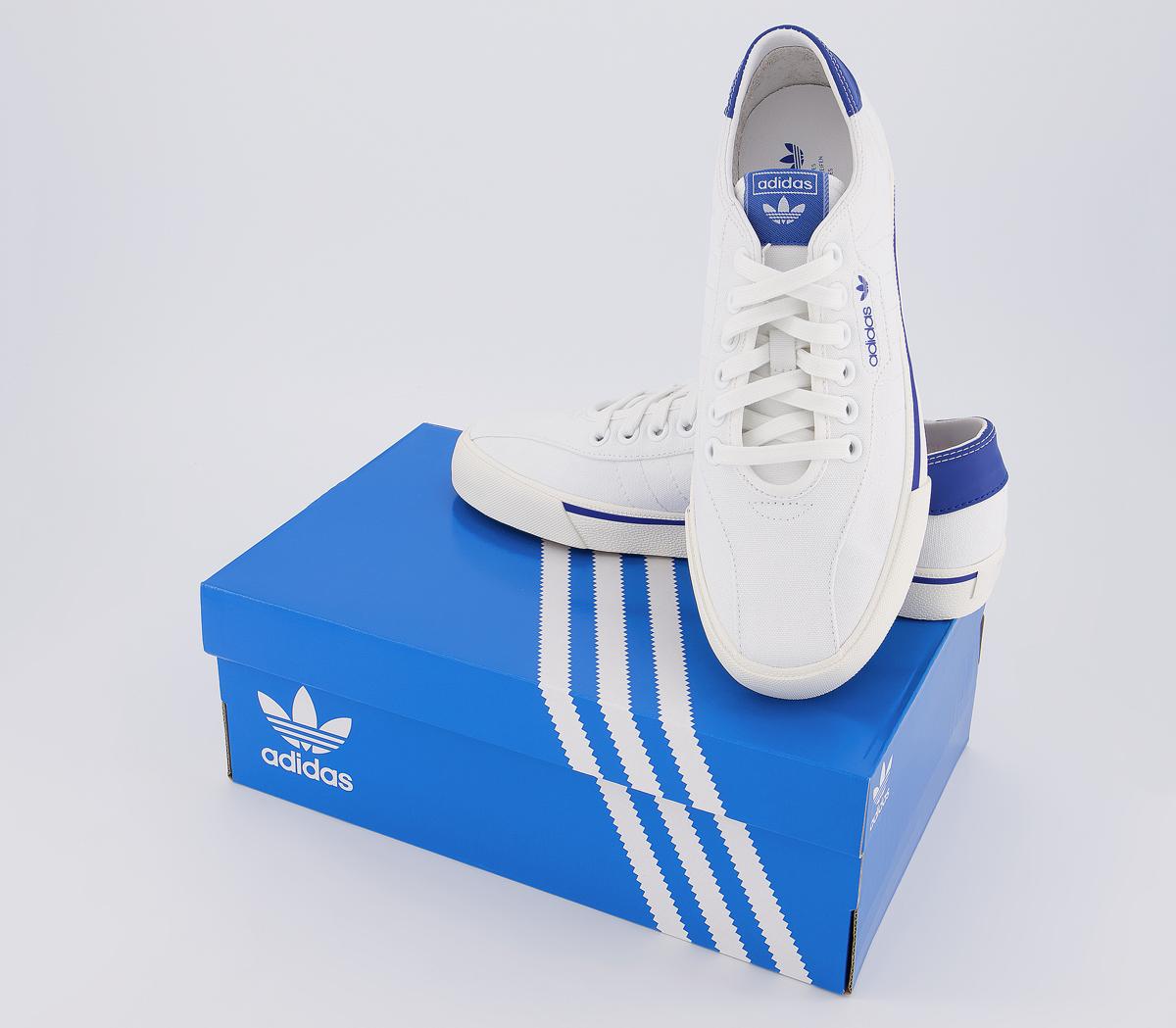 adidas Love Set Super Trainers adidas Love Set Super Trainers White Royal Blue