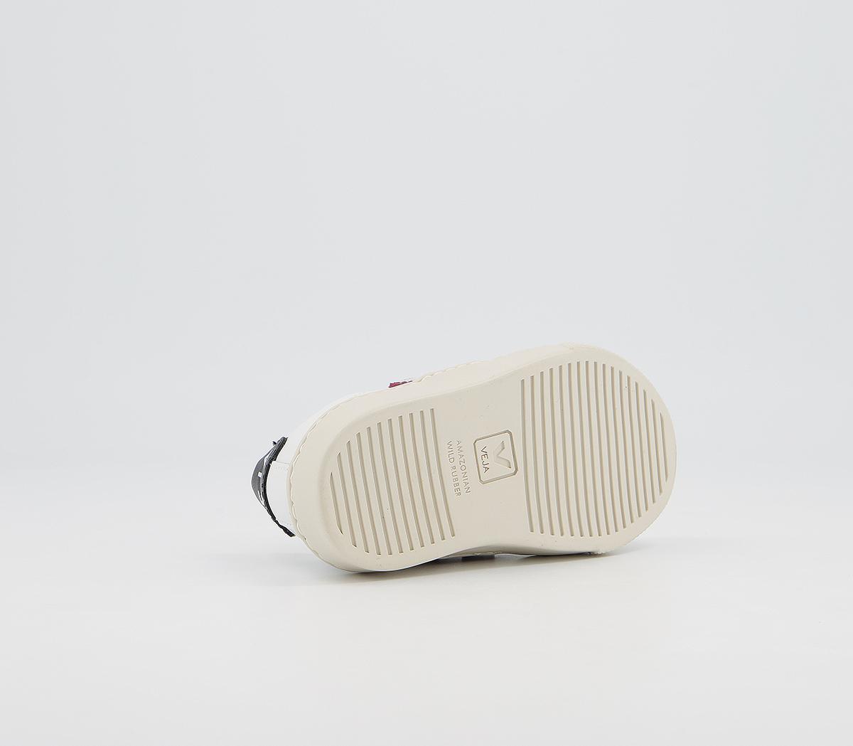 VEJAEsplar Infant Trainers VEJAEsplar Infant TrainersWhite Marsala Black