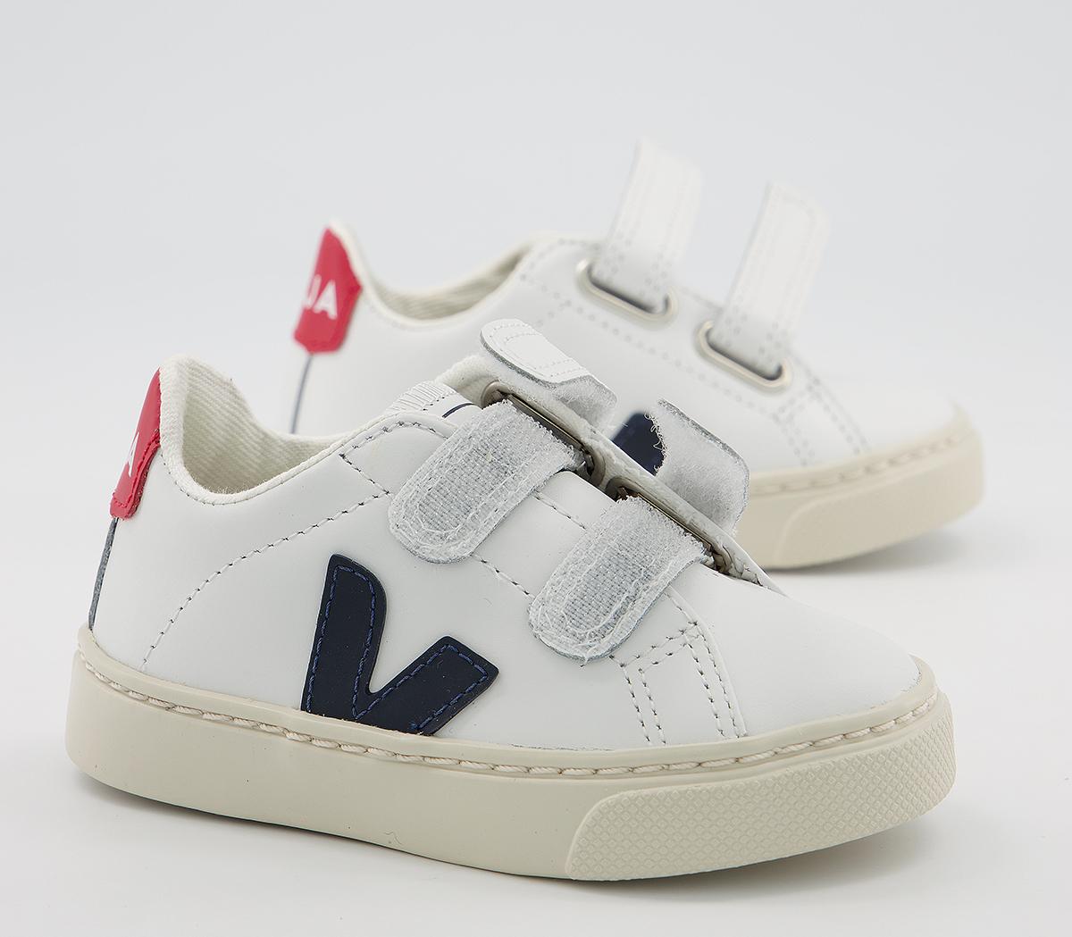 VEJA Esplar Infant Trainers White Nautico Pekin - Kids