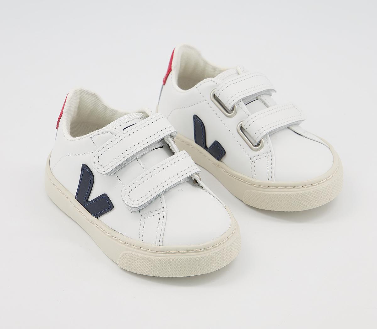 VEJA Esplar Infant White Nautico Pekin - Unisex