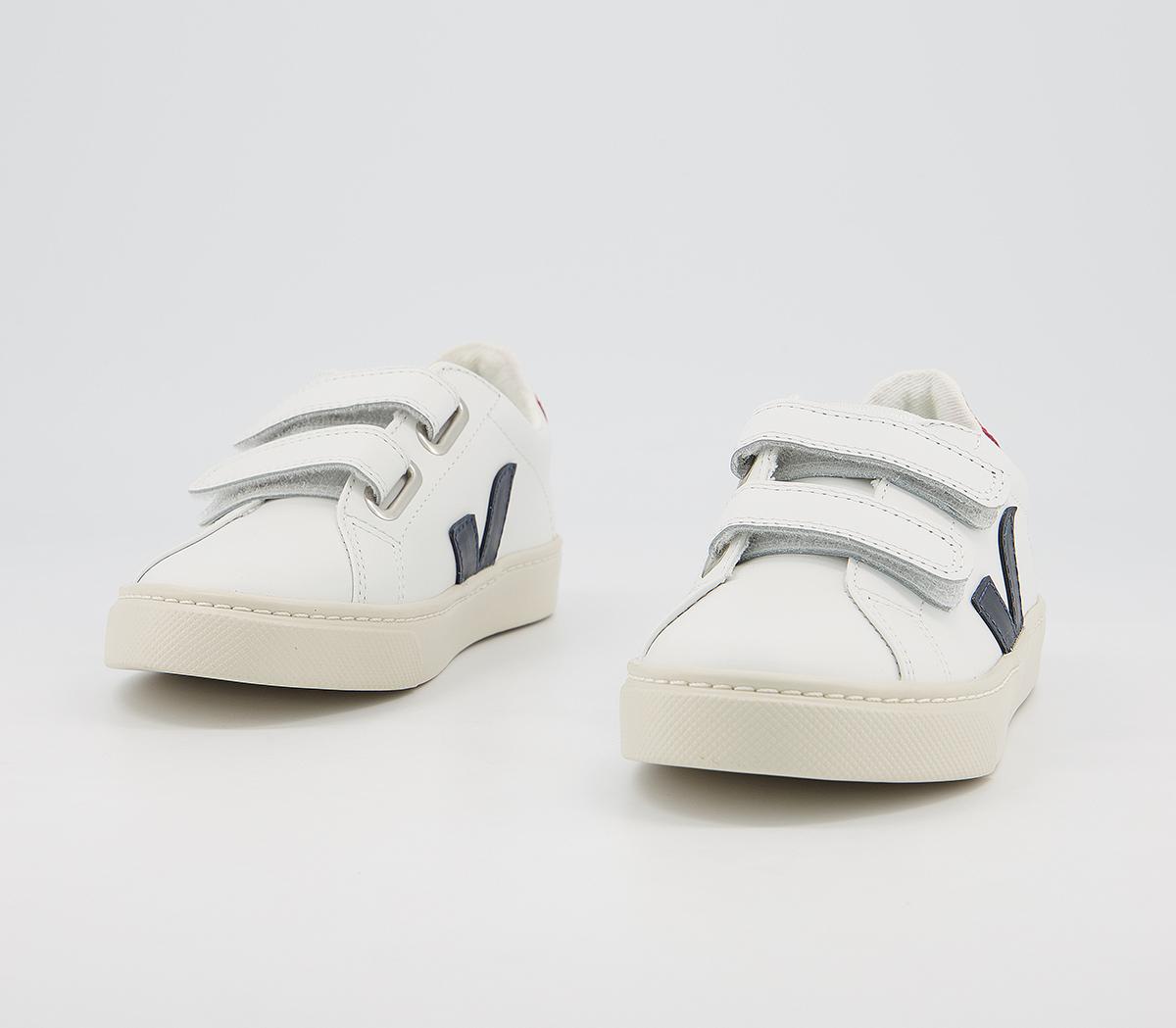 Leather Trainers Leather Veja Esplar Navy VEJA Esplar Youth White