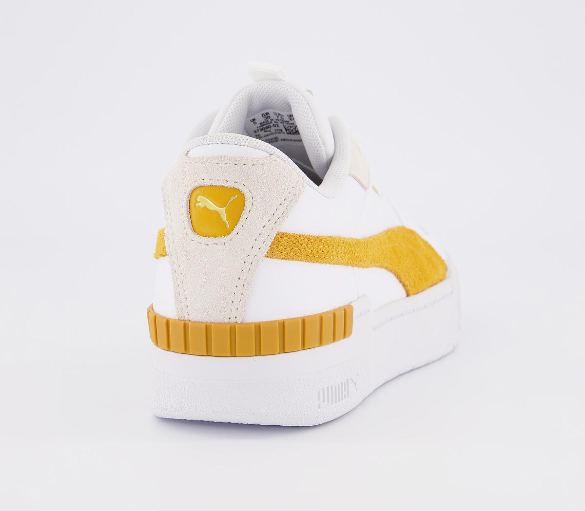 Puma Cali Sport Trainers Puma Cali Sport Trainers White Golden Rod