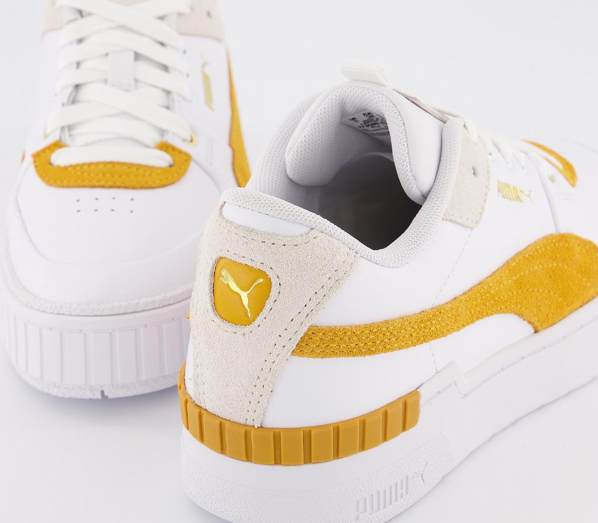 Puma Cali Sport Trainers Puma Cali Sport Trainers White Golden Rod