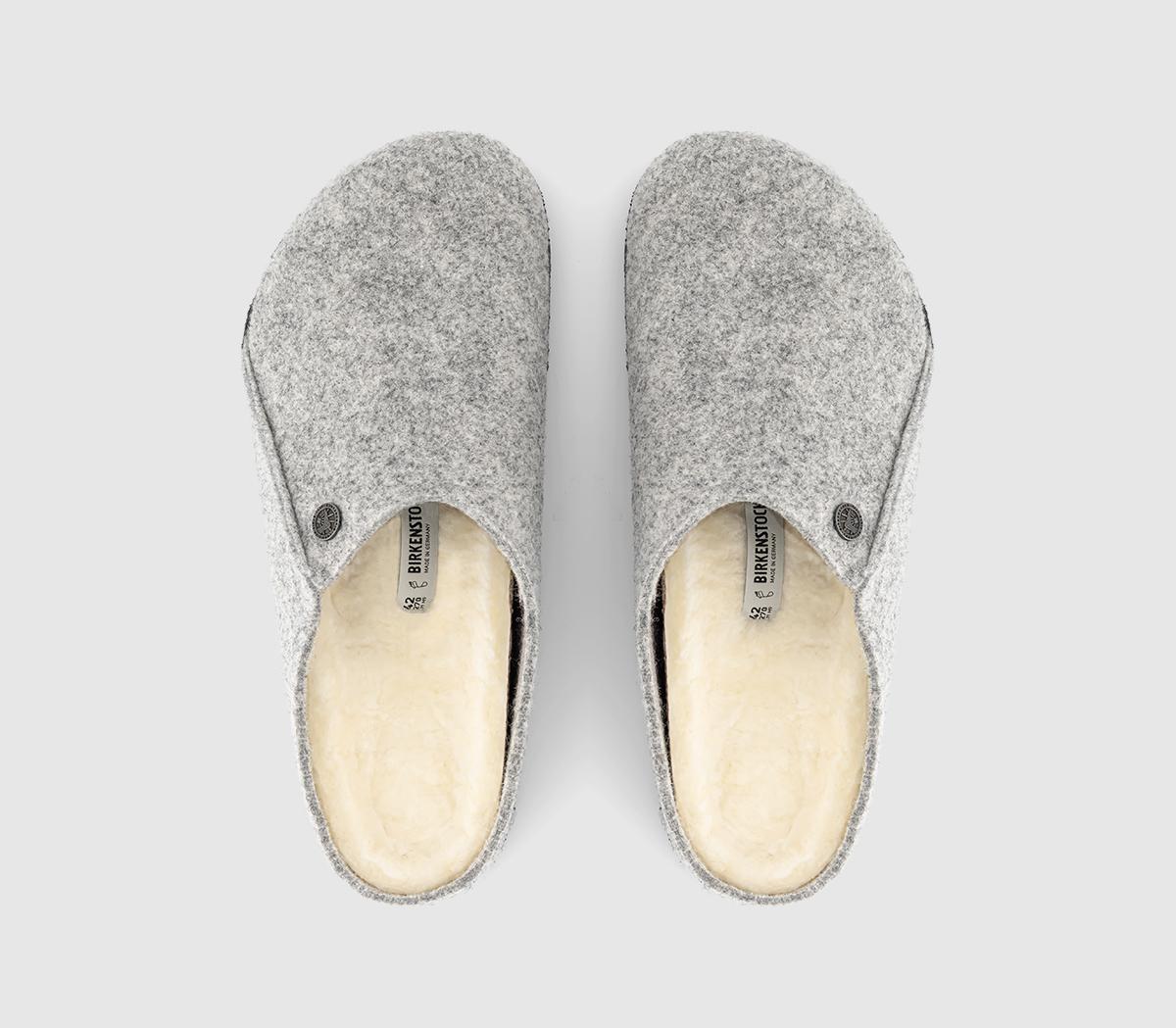 BIRKENSTOCKZermatt Shearling SlippersLight Grey