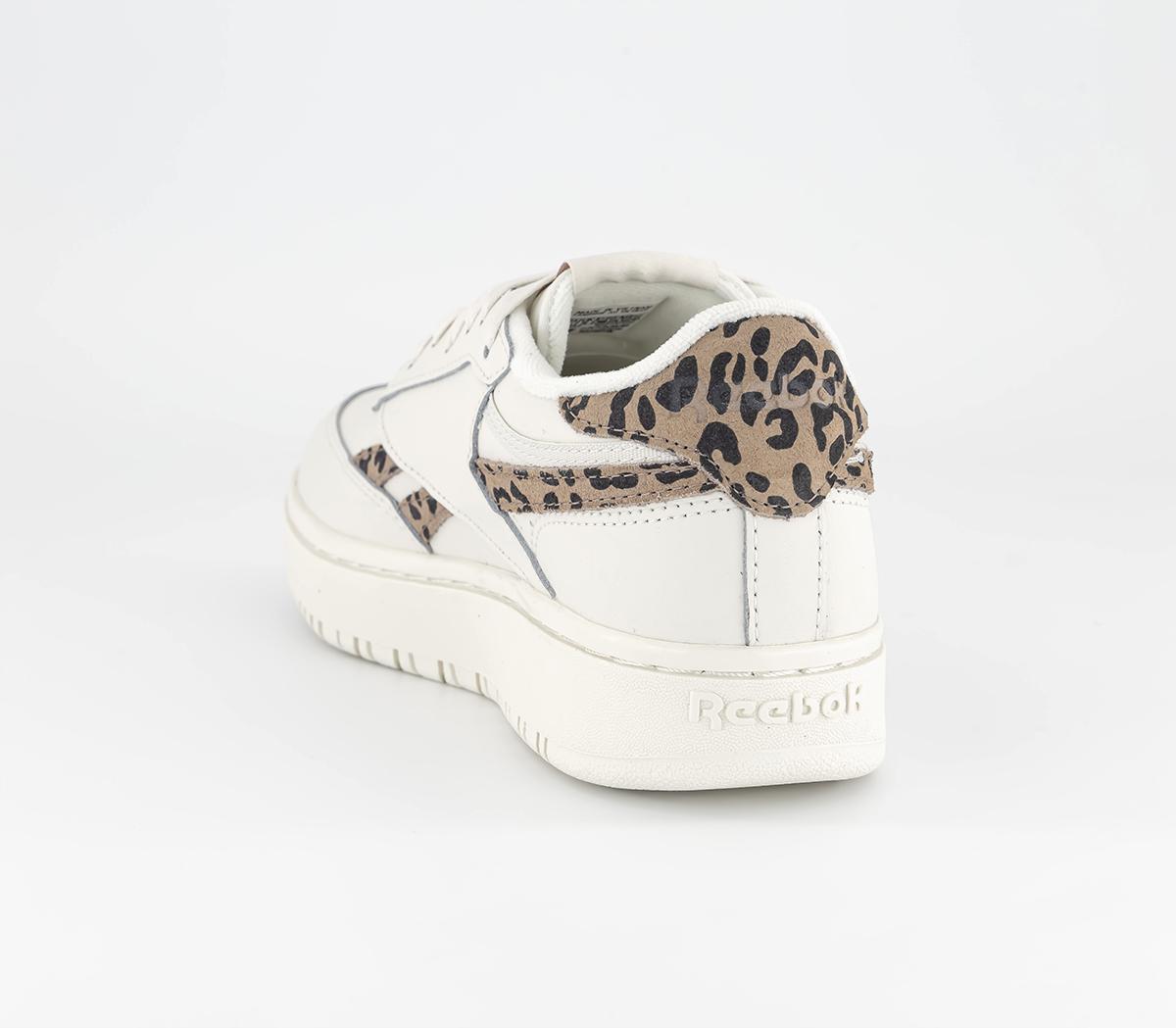 ReebokClub C Double Trainers ReebokClub C Double Trainers Chalk Taupe Core Black