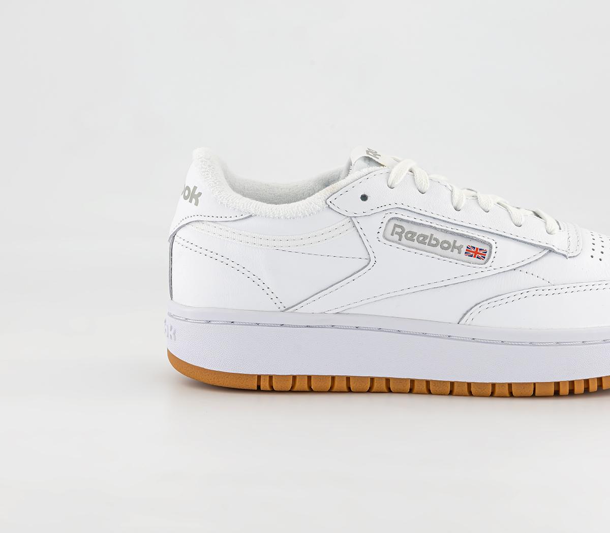 ReebokClub C Double TrainersWhite Gum