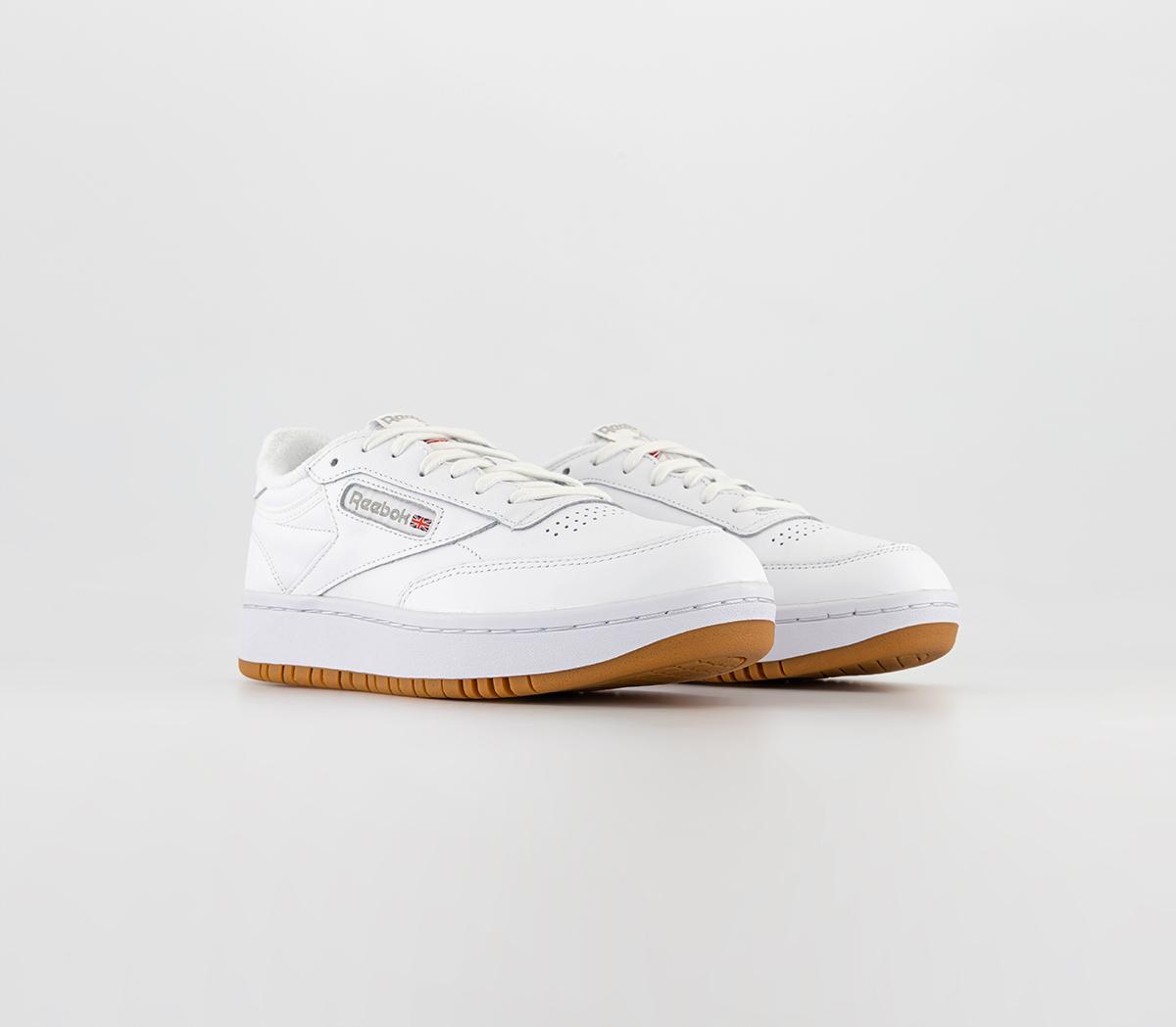 ReebokClub C Double TrainersWhite Gum