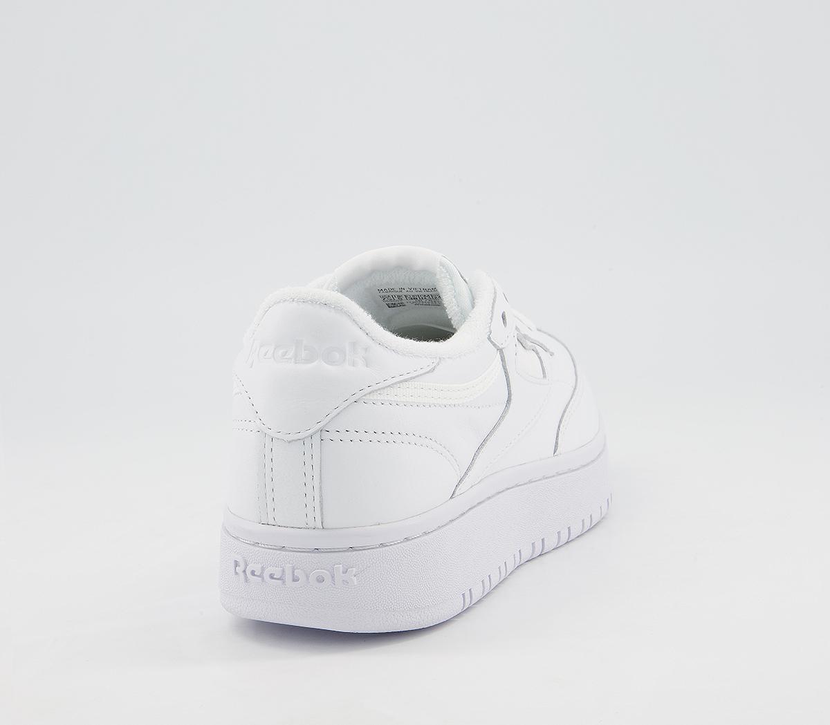 Reebok Club C Double Trainers Reebok Club C Double Trainers White White Grey