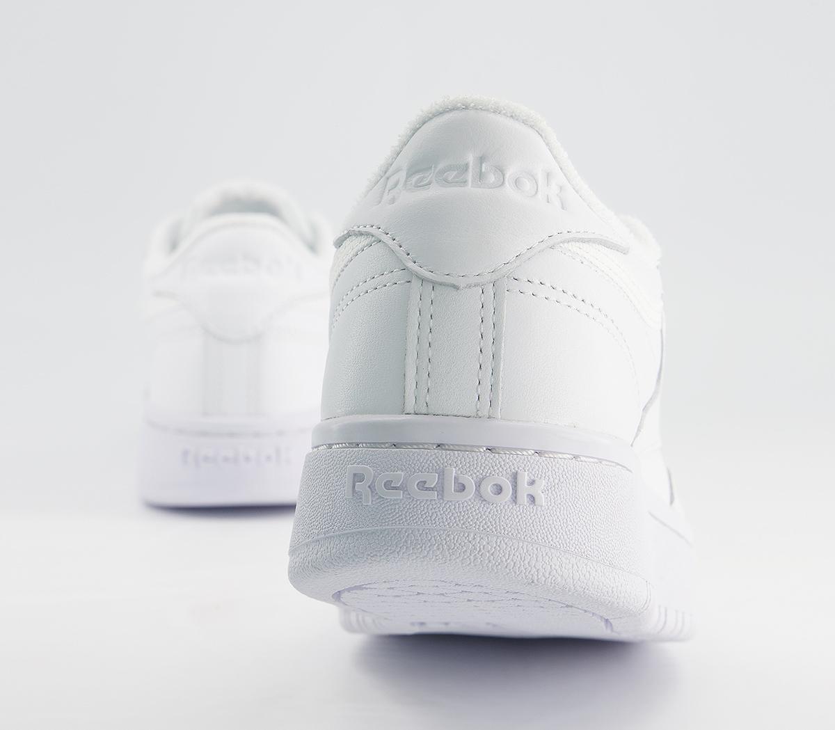 Reebok Club C Double Trainers Reebok Club C Double Trainers White White Grey