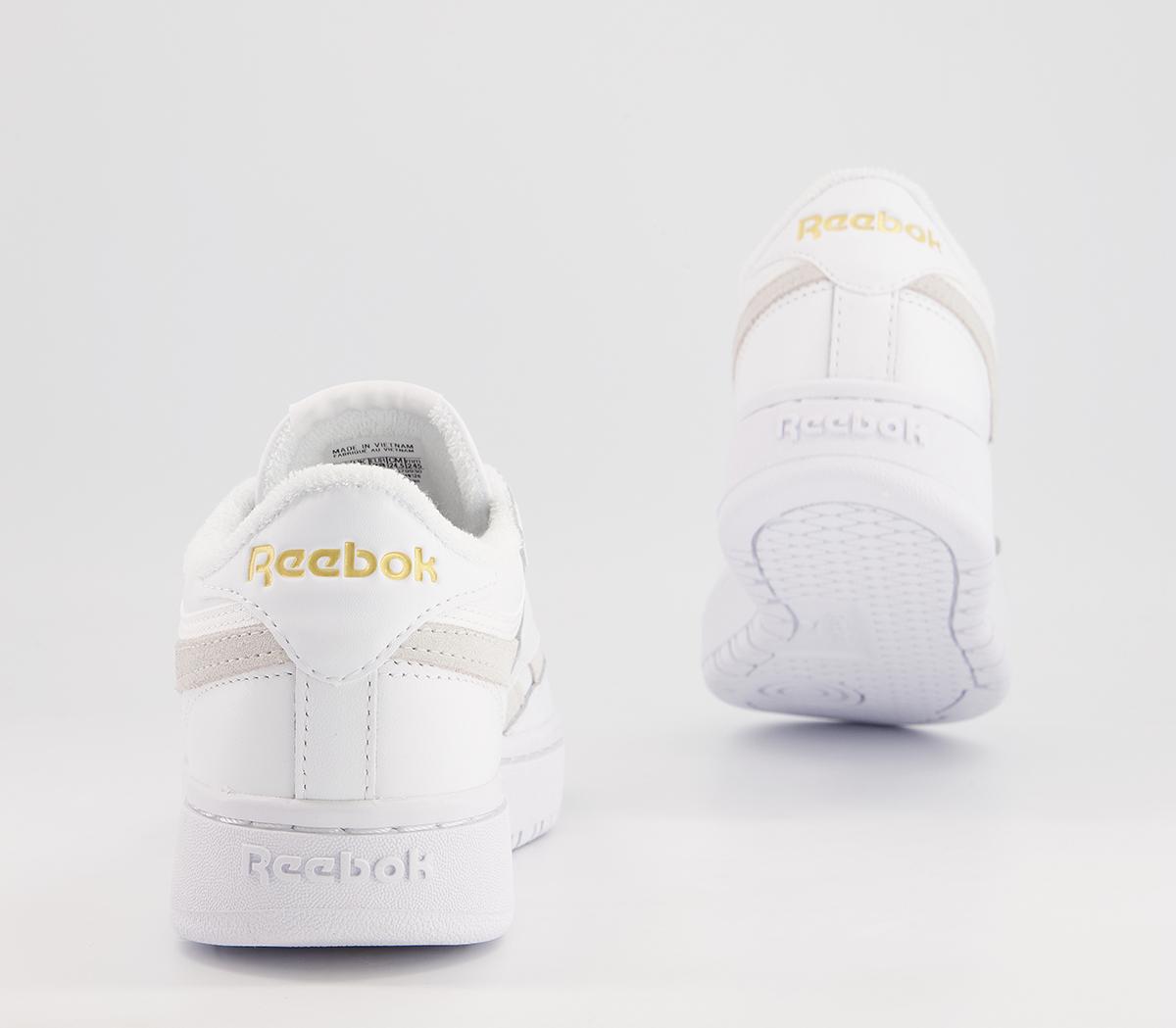 Reebok Club C Double Trainers Reebok Club C Double Trainers White White Gold