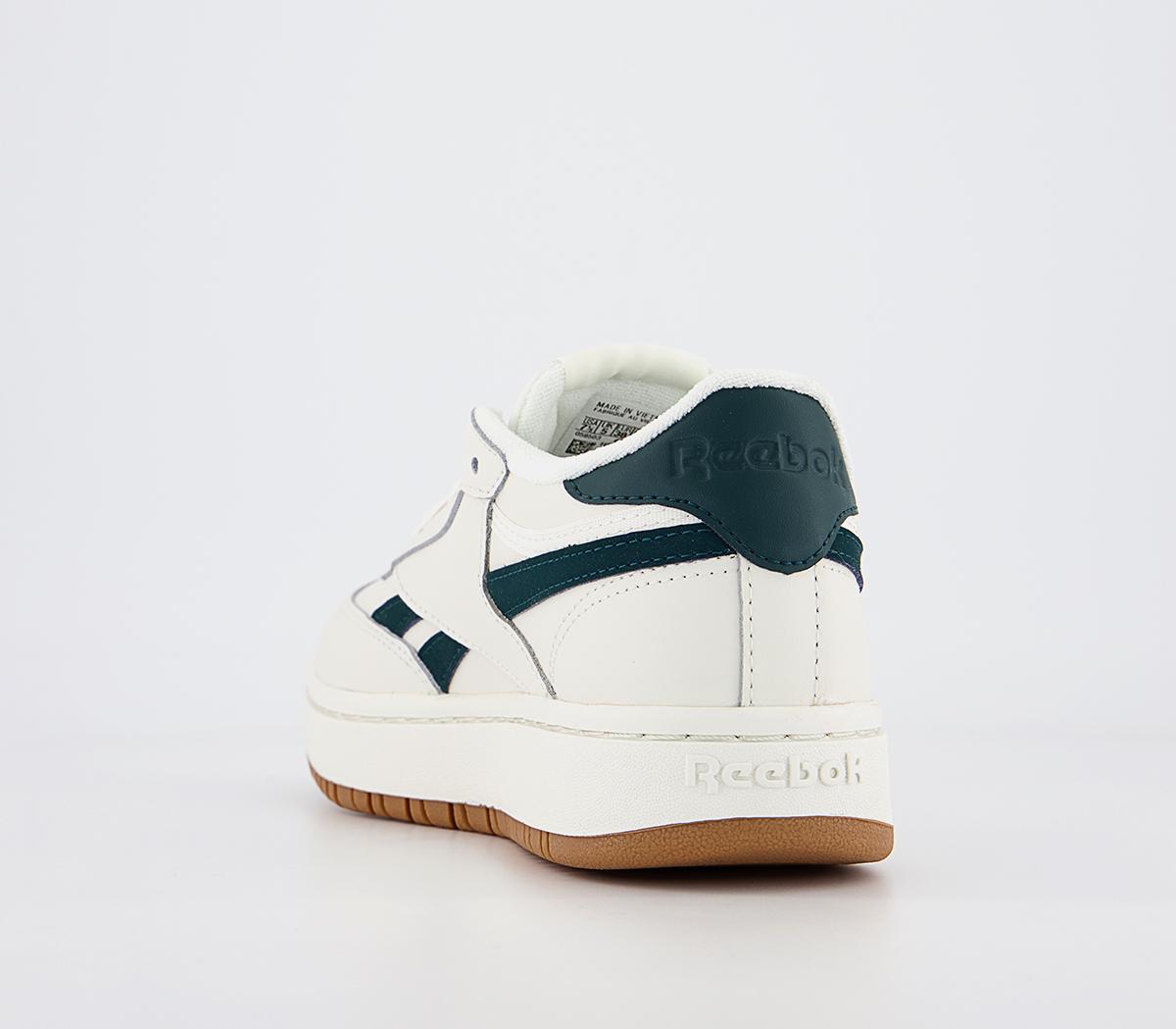 ReebokClub C Double Trainers ReebokClub C Double TrainersChalk Forest Green