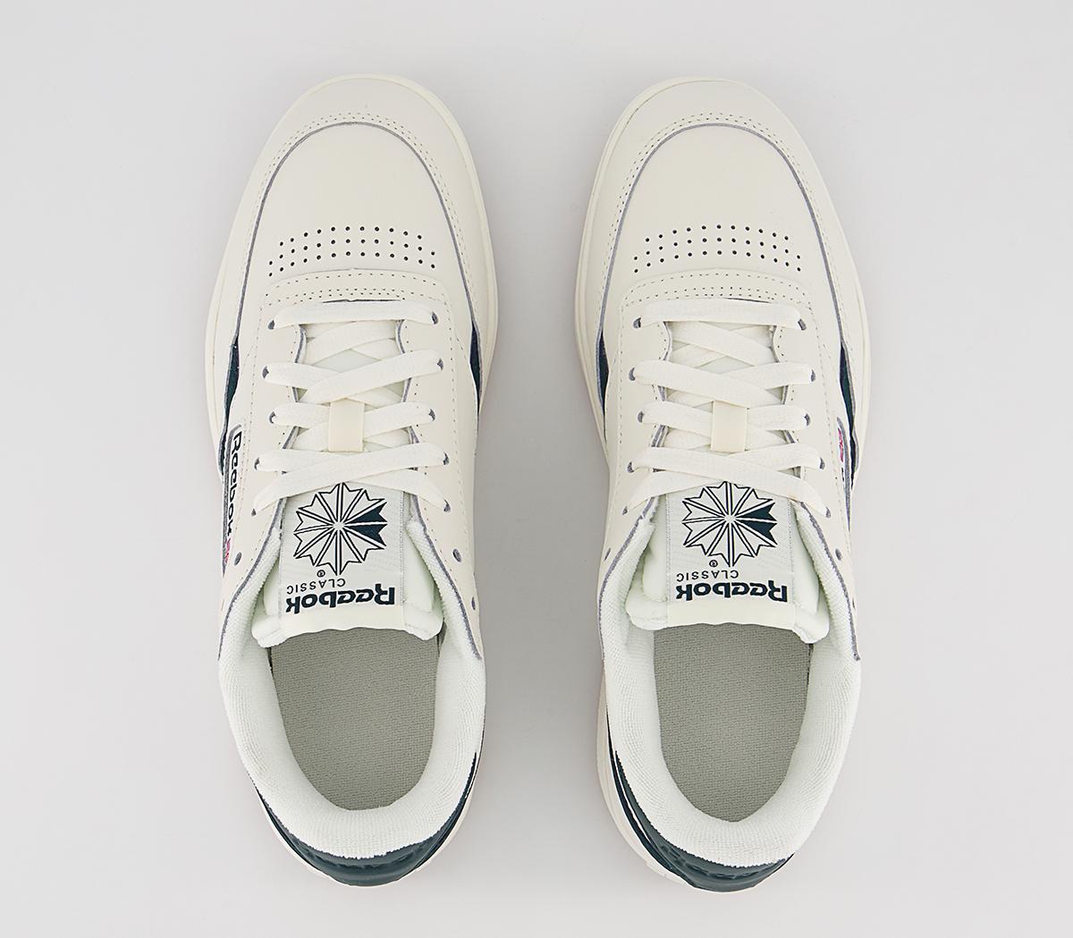 ReebokClub C Double Trainers ReebokClub C Double TrainersChalk Forest Green