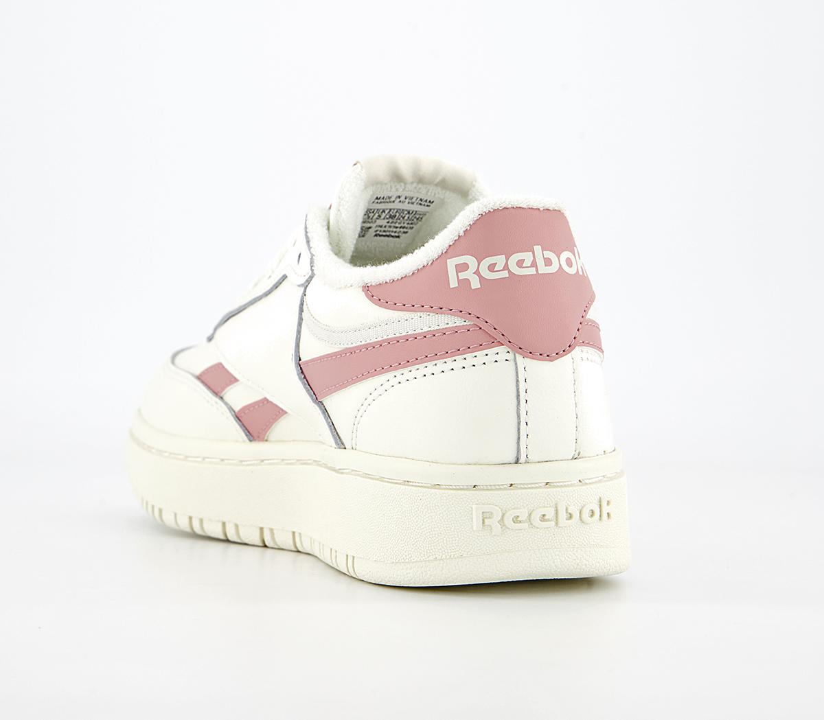 Reebok Club C Double Trainers Reebok Club C Double Trainers Chalk Smokey Rose