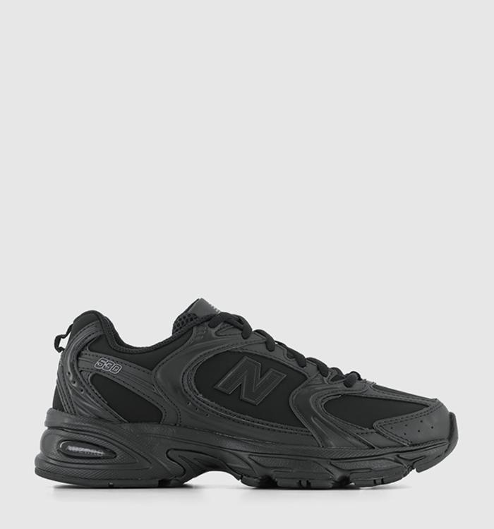 All black outlet new balance shoes