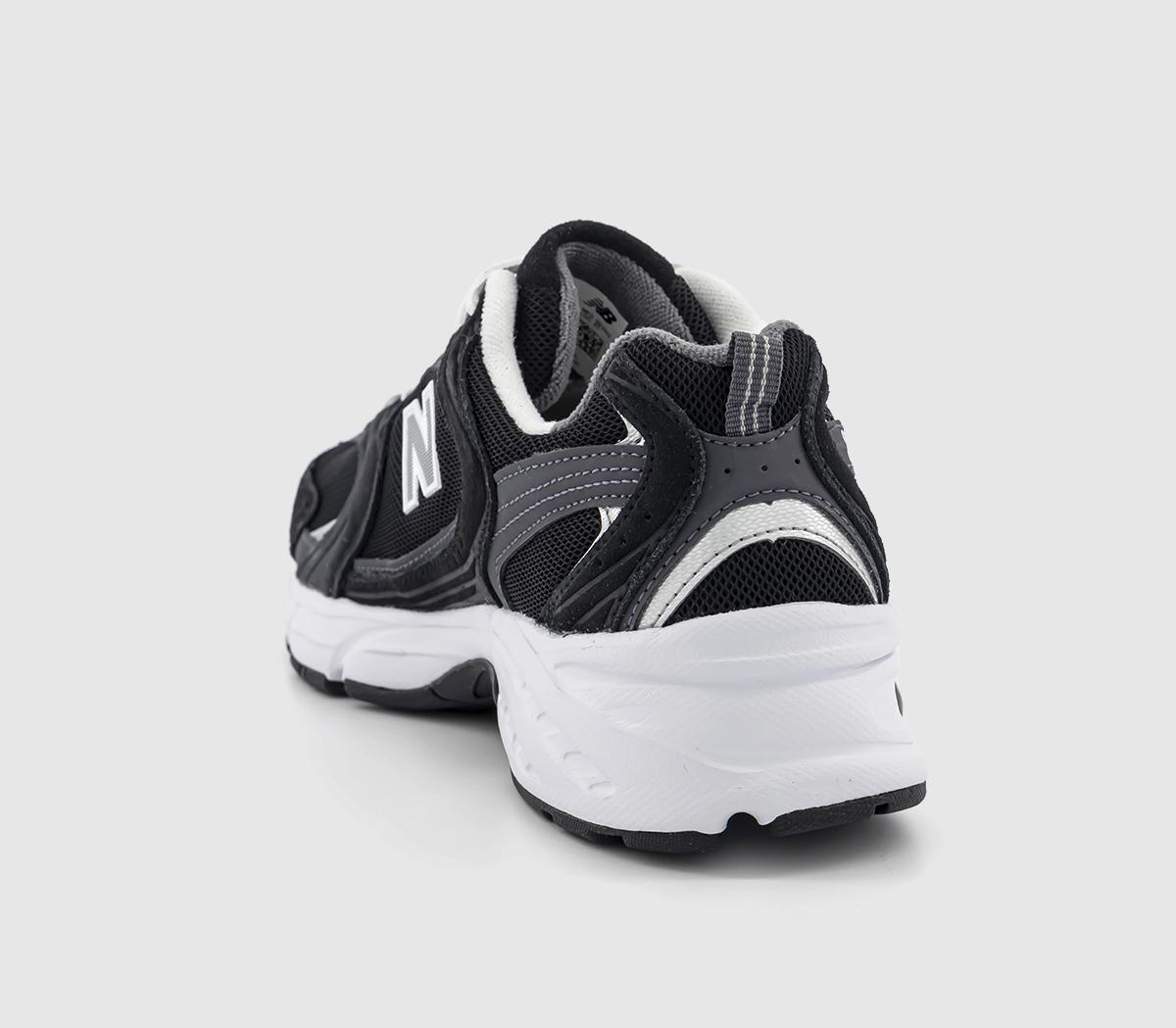 New Balance Mr530 Trainers Black White Grey - Men's Trainers