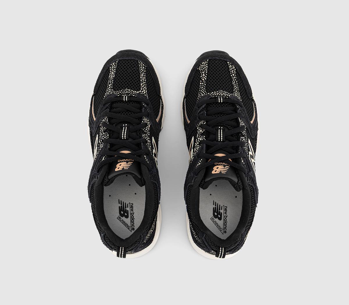 New Balance530 TrainersBlack White Leopard