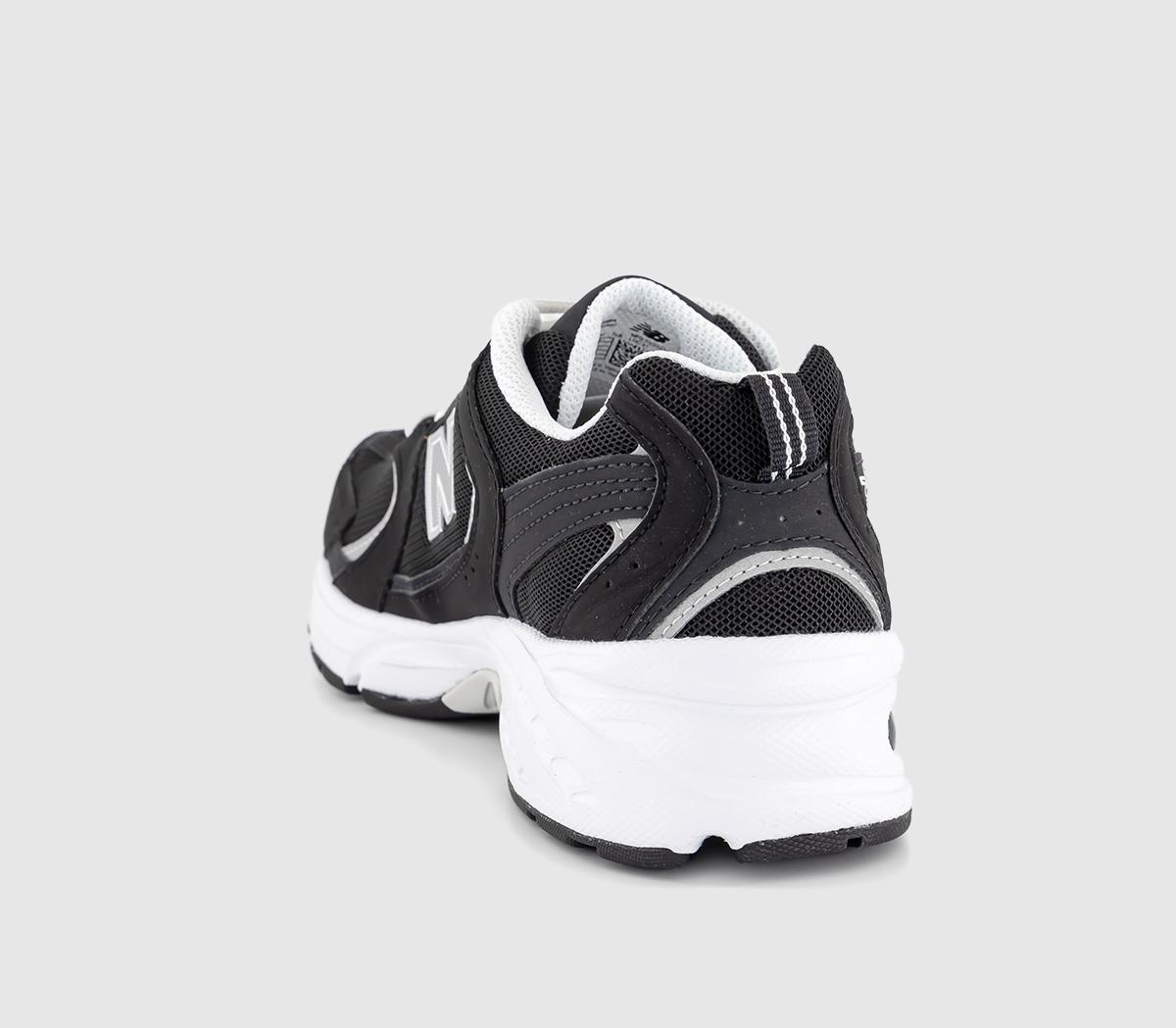 New BalanceMr530 TrainersPhantom Black Silver White