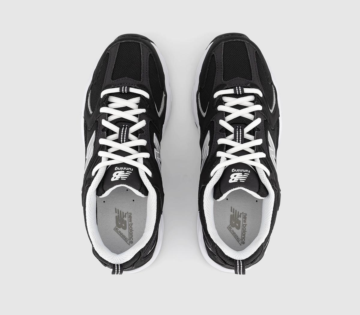 New BalanceMr530 TrainersPhantom Black Silver White