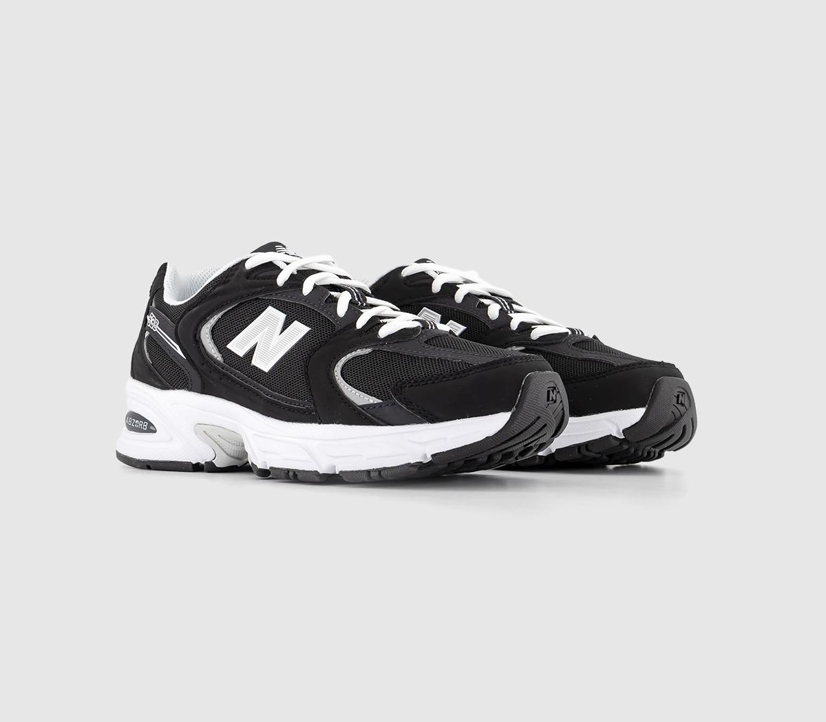 New BalanceMr530 TrainersPhantom Black Silver White