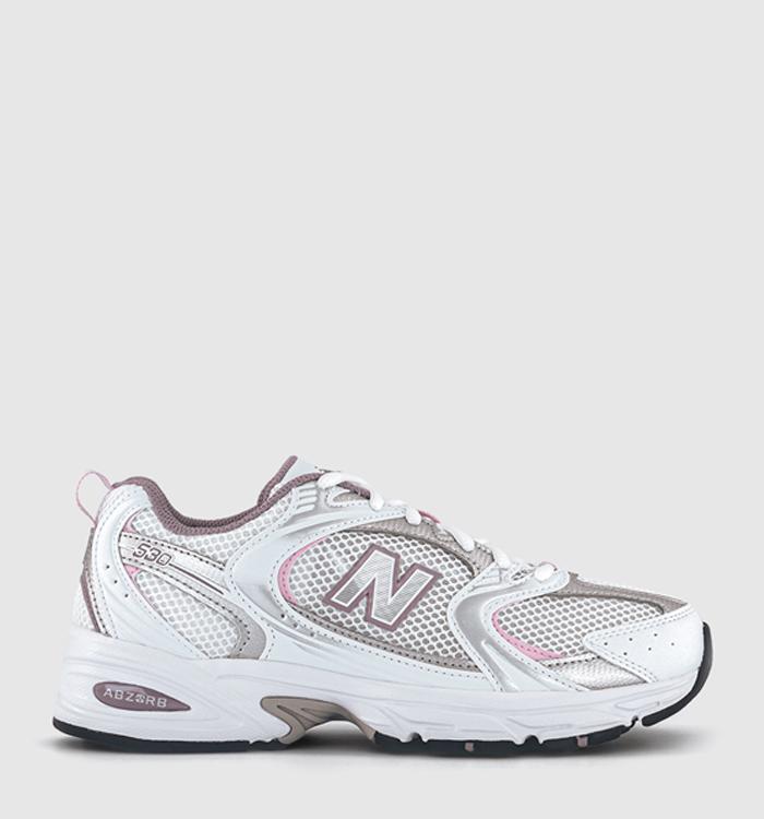 New Balance Mr530 Trainers White Blue - Unisex Sports