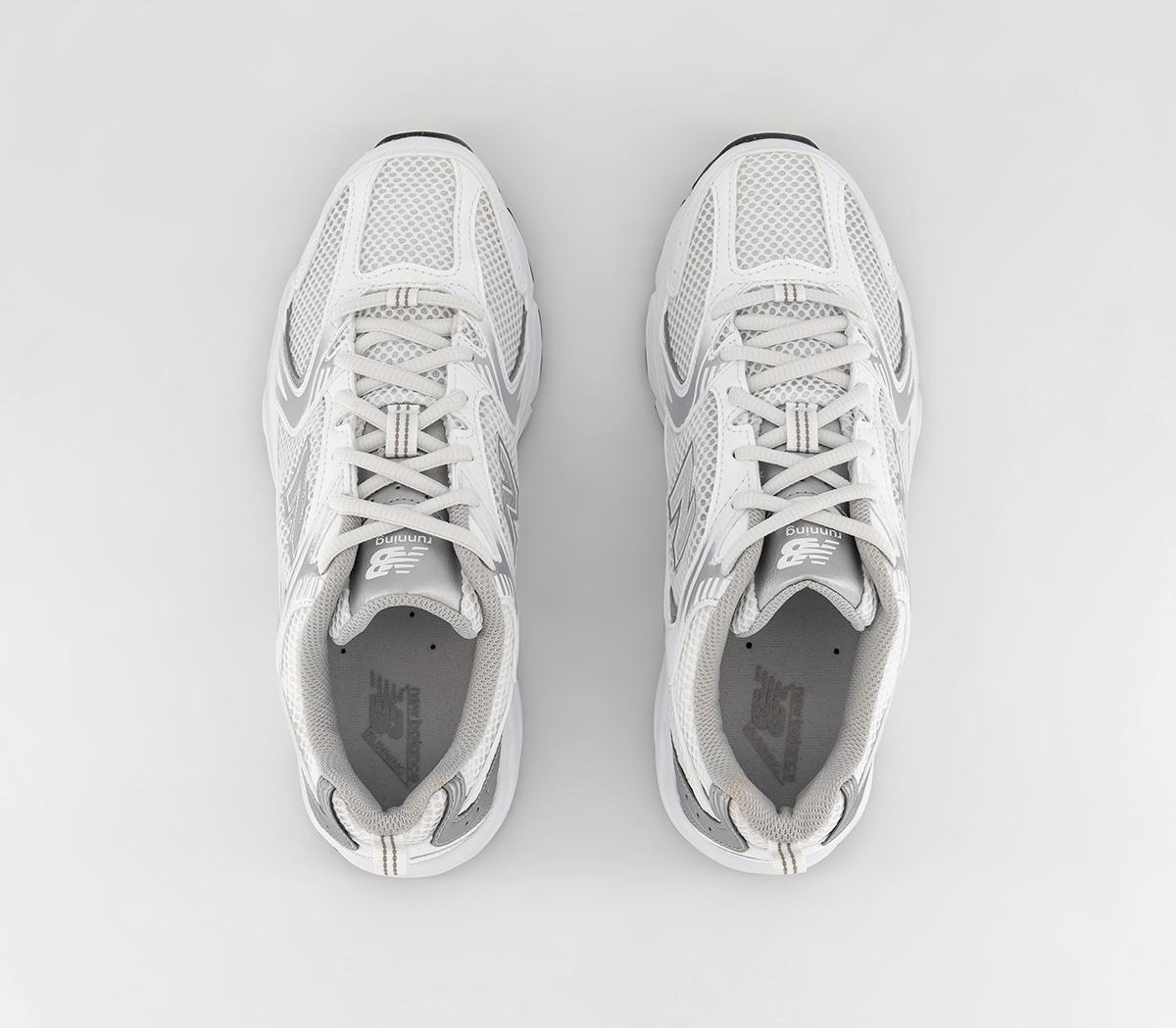 New Balance530 Trainers White Silver