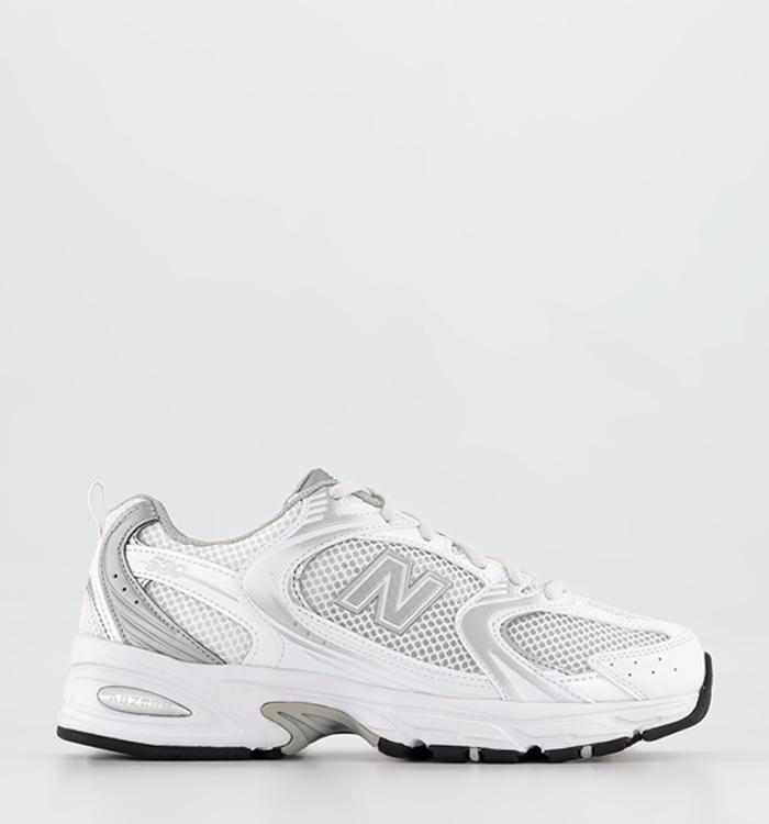 New Balance Mr530 Trainers White Silver