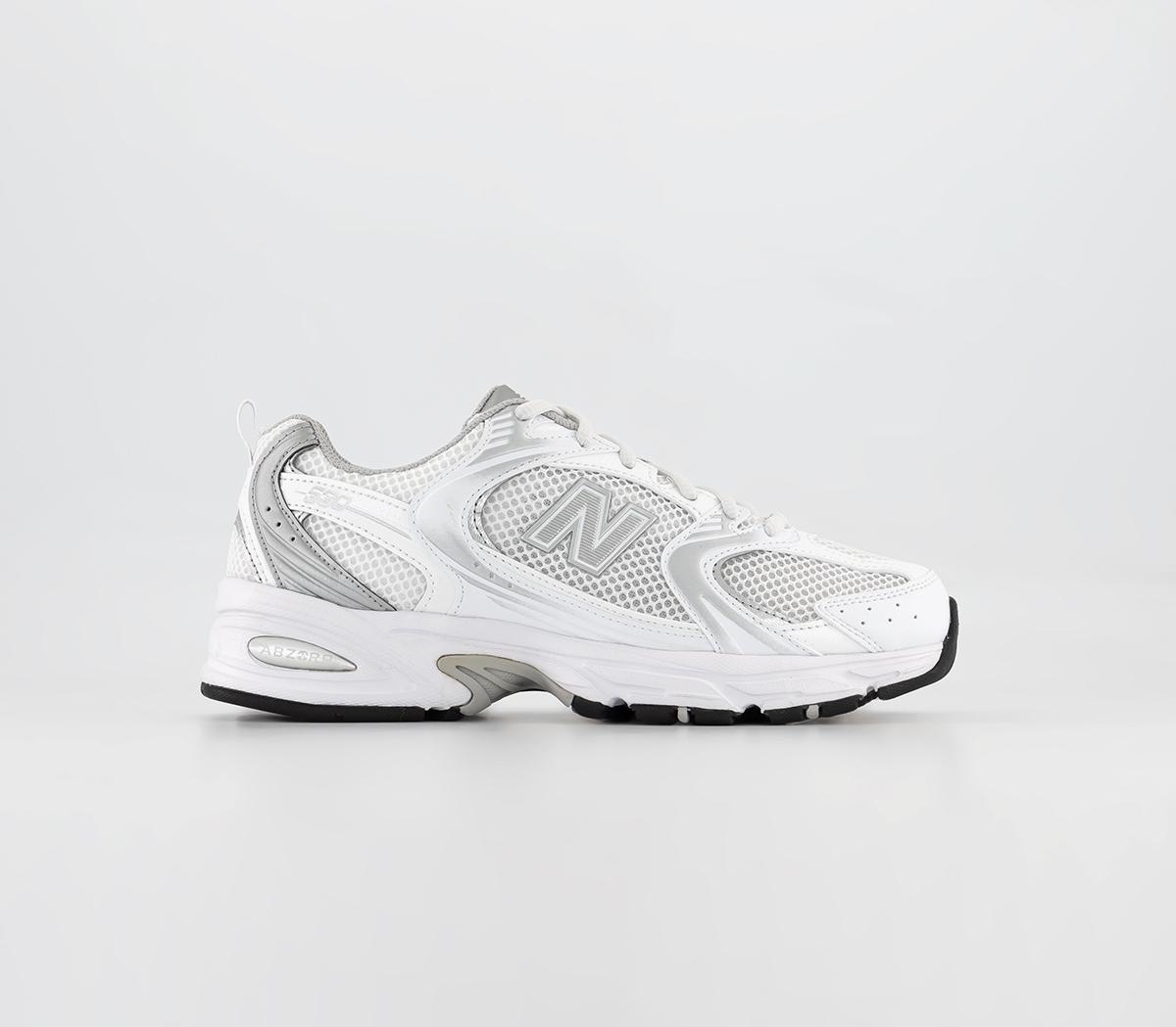 New Balance Mr530 Trainers White Silver - Women's Trainers