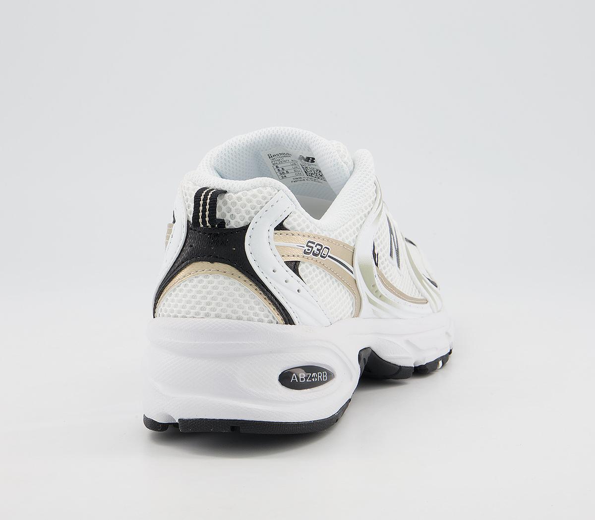 New BalanceMr530 TrainersWhite Gold