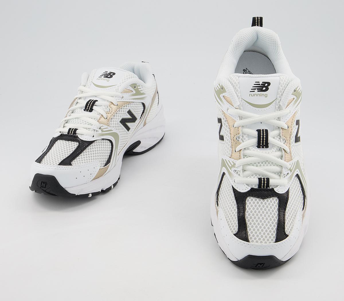 New Balance Mr530 Trainers White Gold - Unisex Sports