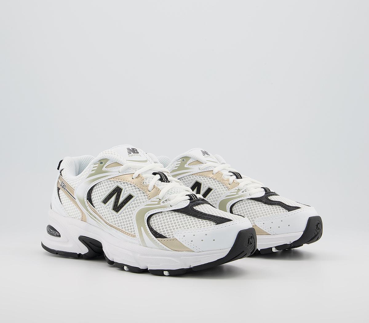New BalanceMr530 TrainersWhite Gold