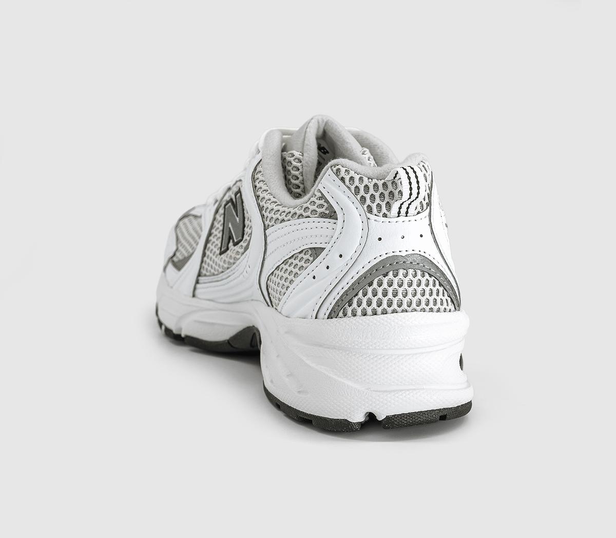 New Balance530 TrainersWhite Silver Metallic Black