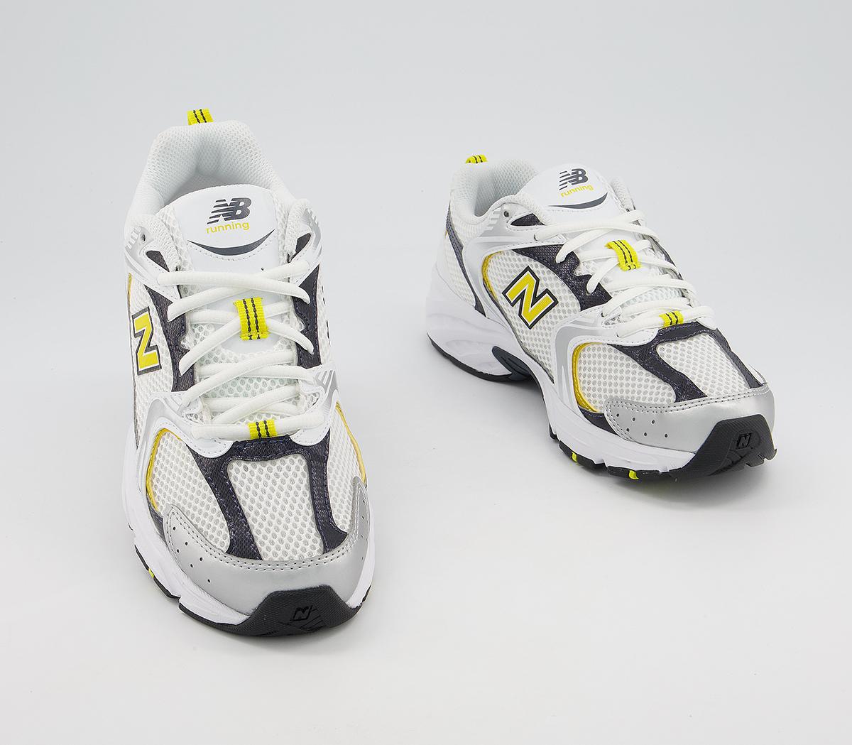 New Balance Mr530 Trainers White Yellow Sneaker damen