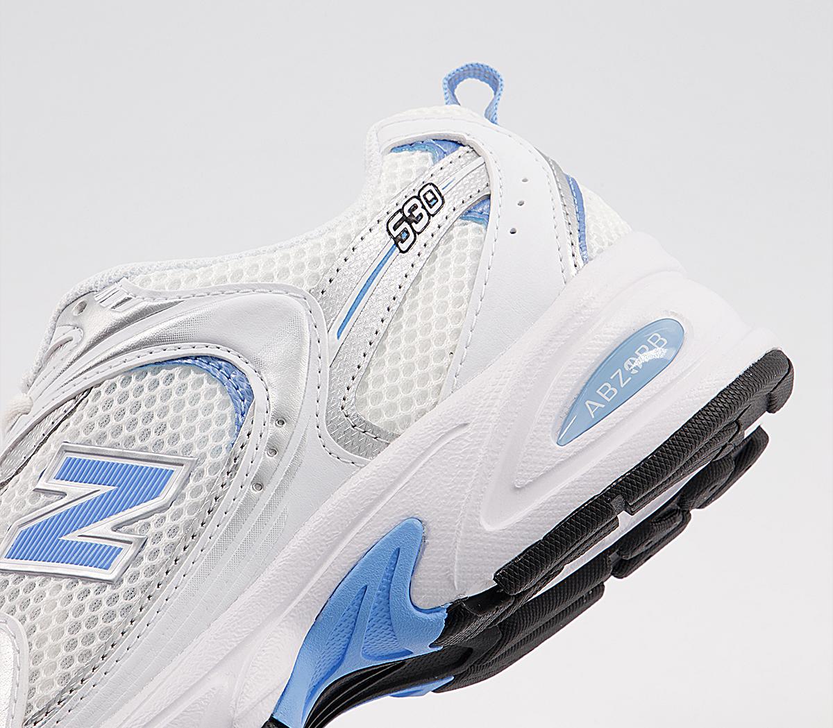New Balance Mr530 Trainers White Baby Blue Women's Trainers