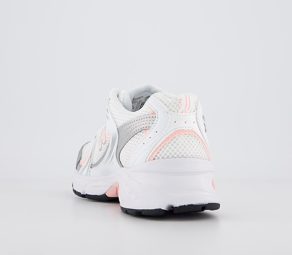 New Balance Mr530 Trainers New Balance Mr530 Trainers White Pink Silver