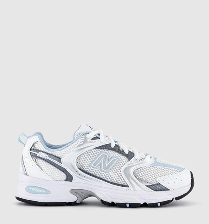 New Balance Mr530 Trainers White Silver Blue