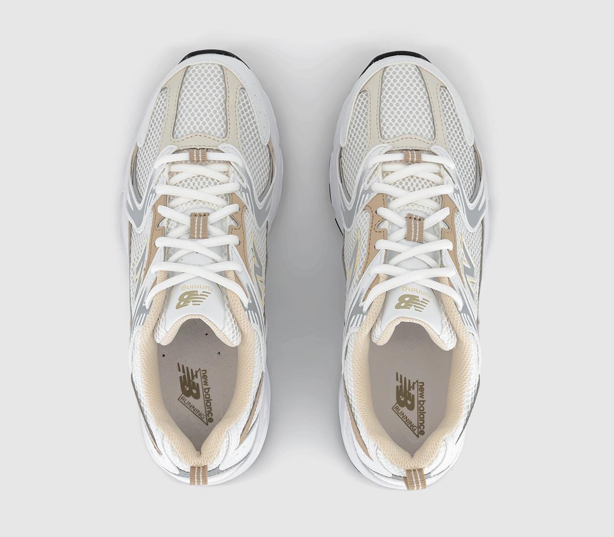 New Balance530 Trainers New Balance530 TrainersWhite Sand Silver