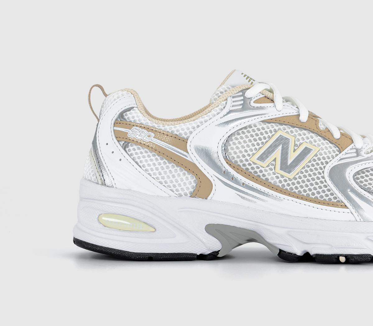 New Balance530 Trainers New Balance530 TrainersWhite Sand Silver