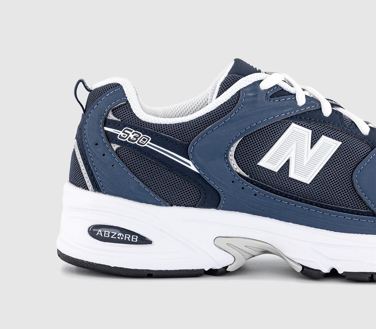 New Balance Mr530 Trainers Navy White Silver Women's Trainers